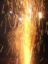 Selbst gezündet, selbst fotografiert