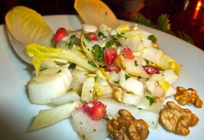 Da haben Sie den Salat: Mit Streuobst- und Granatapfel