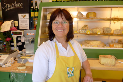 Engagierte Gastgeberin des "Käsefestivals": Susanne Hofmann