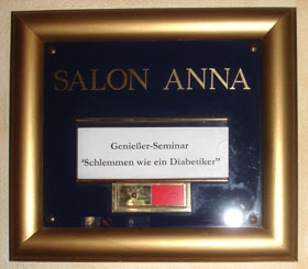 Keine Atmosphäre wie in der Kurklinik: Seminarort Salon Anna